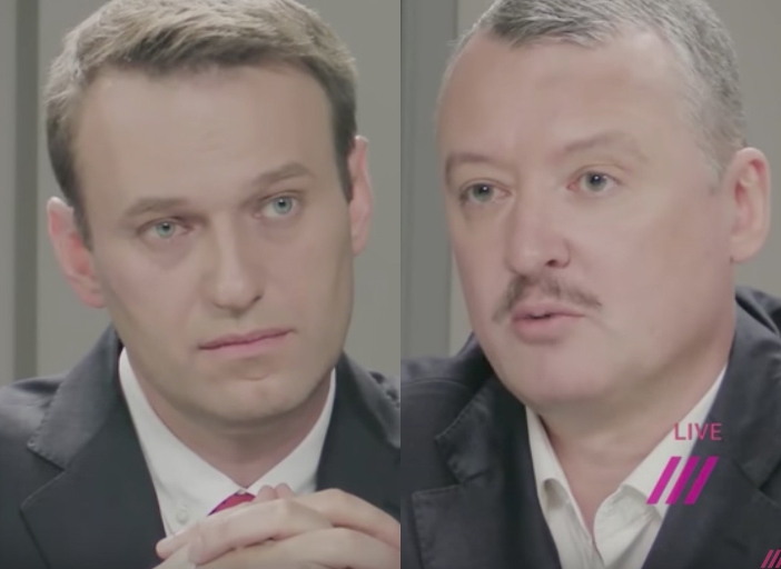 Übertragen wurde das Duell auf dem Youtube-Kanal von Alexej Nawalny sowie von den Fernsehsendern „Doschd&quot; und „Roj-TV&quot;. / Foto: Doschd