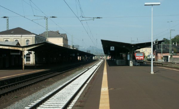Zwischenstation in der Femde (Bahnhof Bebra)