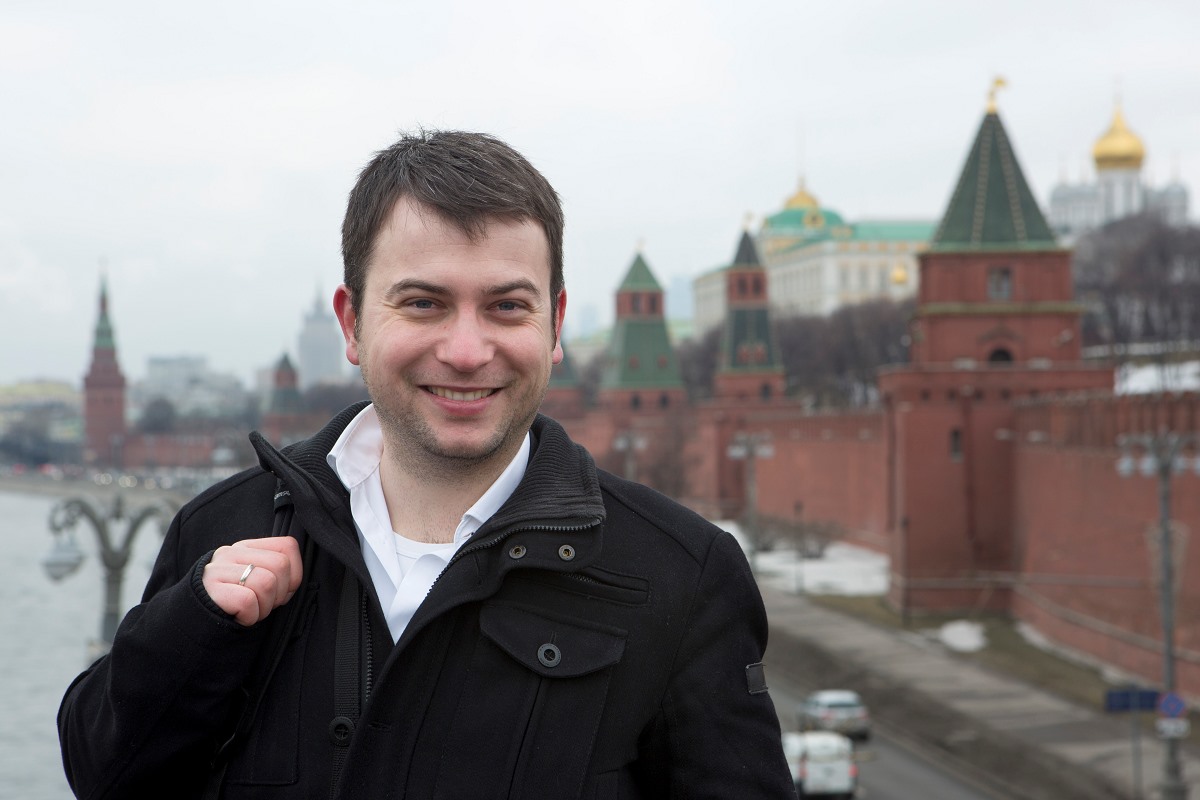 Benjamin Bidder lebte sieben Jahre in Moskau und hat ein Buch über die junge Generation Russlands geschrieben. / Foto: Yevgeny Kondakov