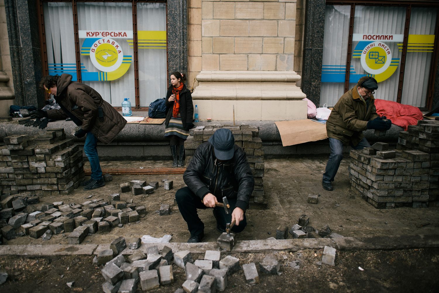 Viele Ukrainer sind mittlerweile zum Äußersten bereit / Jacob Balzani Lööv, n-ost