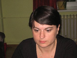 Natalia Radzina, Chefredakteurin von charter97 / Birgit Johannsmeier, n-ost