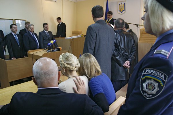 Julia Timoschenko vor Gericht / Vladyslav Musiienko, n-ost